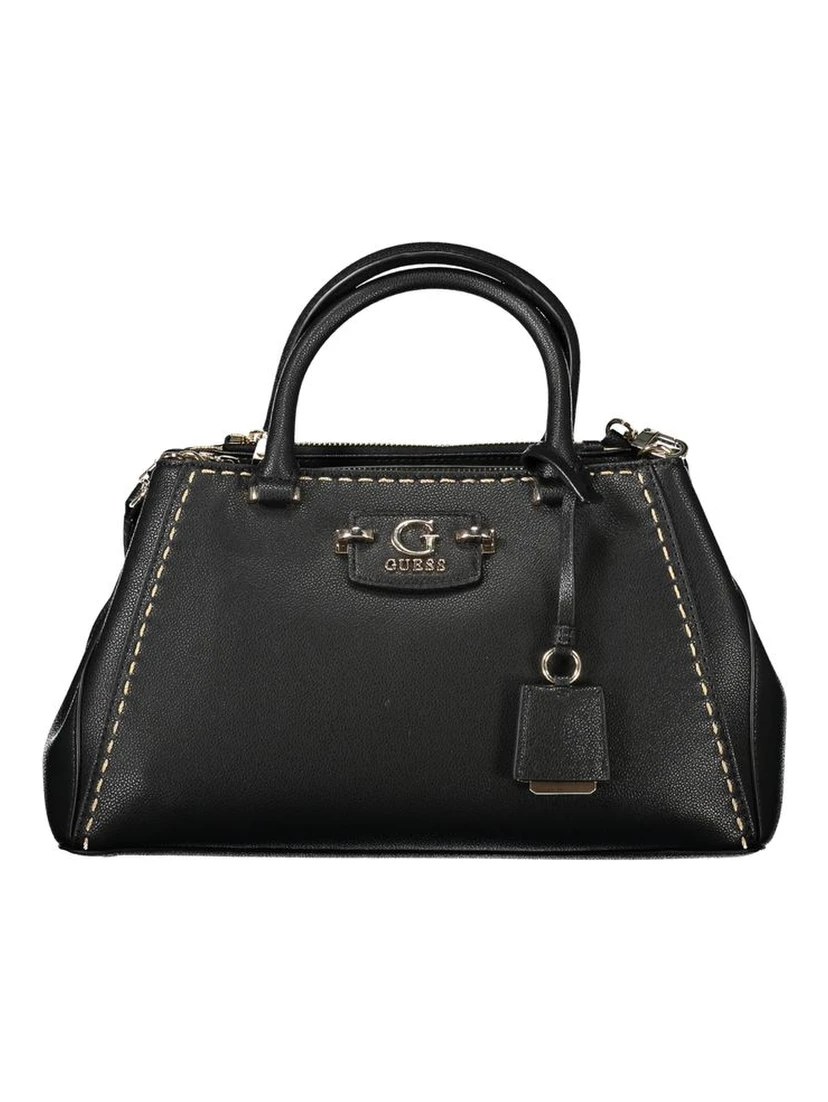 حقيبة يد من البولي إيثيلين الأسود