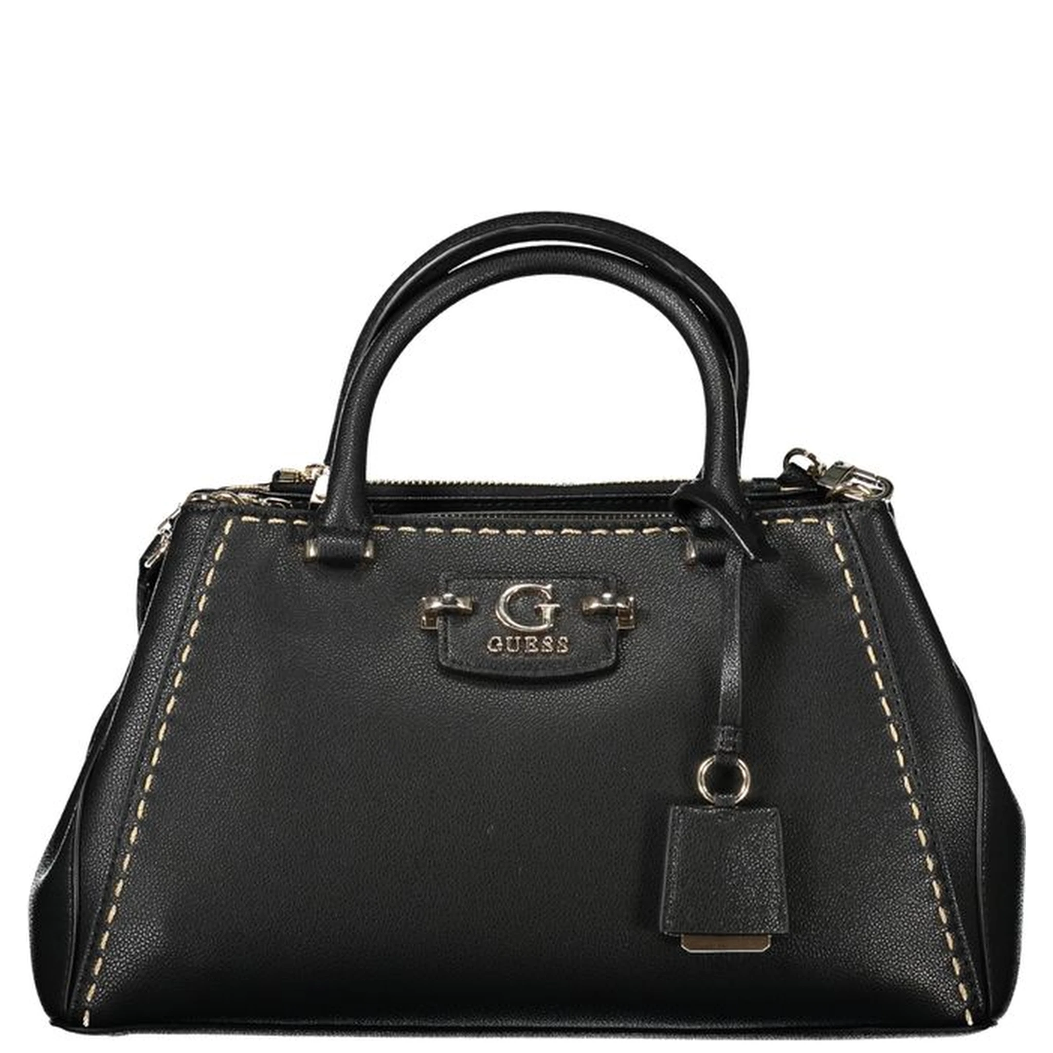 حقيبة يد من البولي إيثيلين الأسود