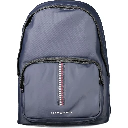 Blue Polyethylene Backpack