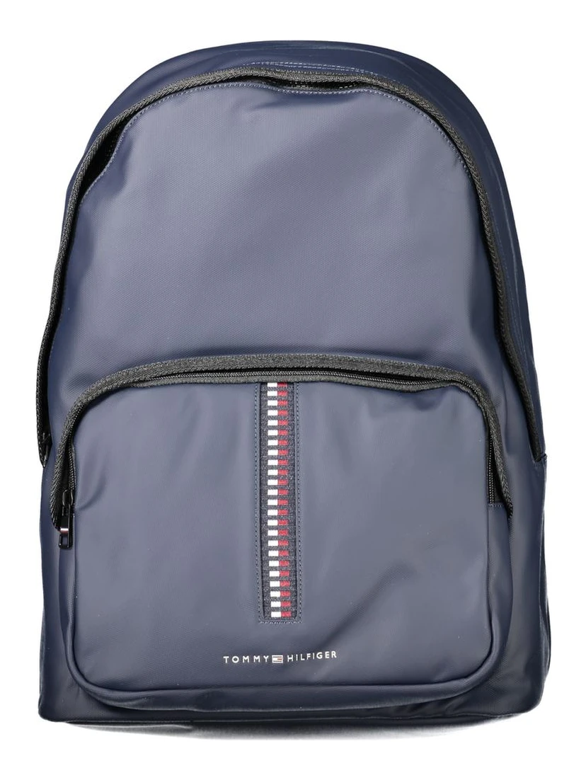 Blue Polyethylene Backpack