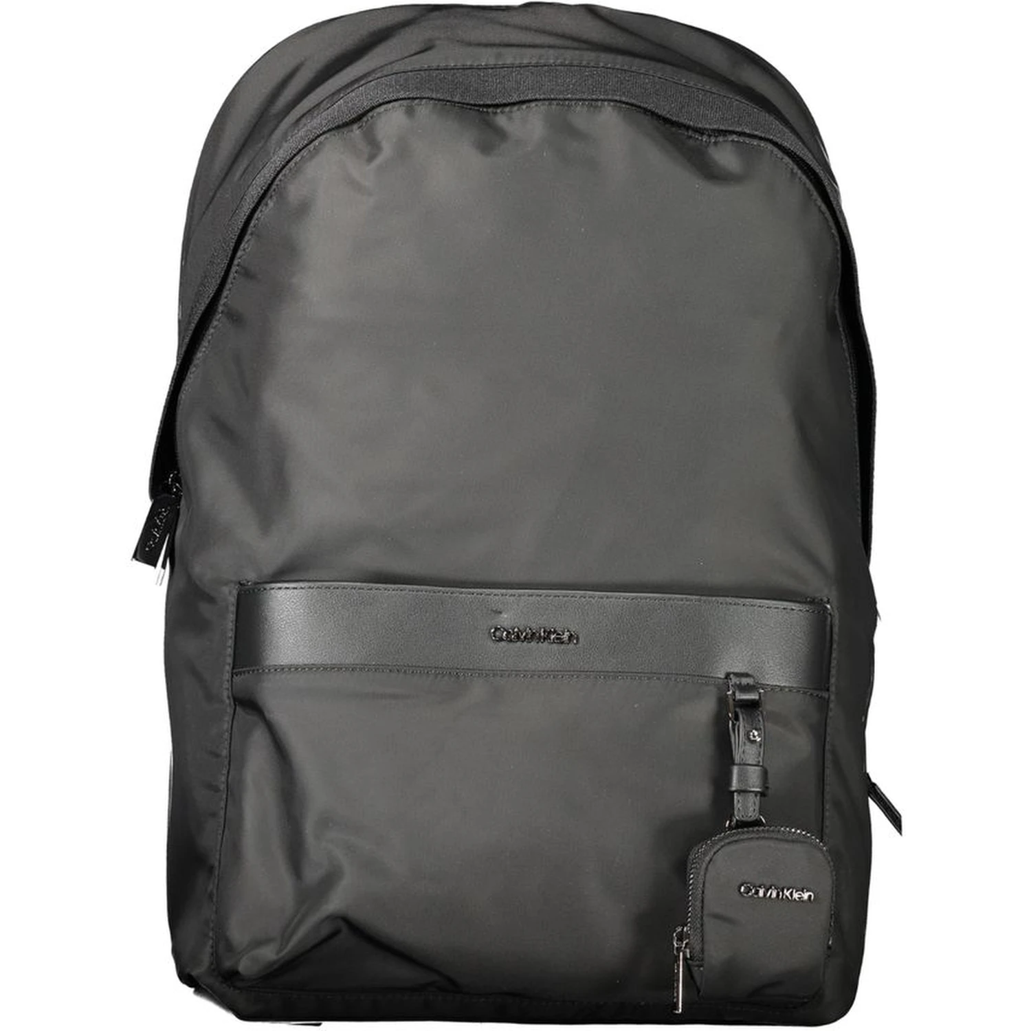 Black Polyester Backpack