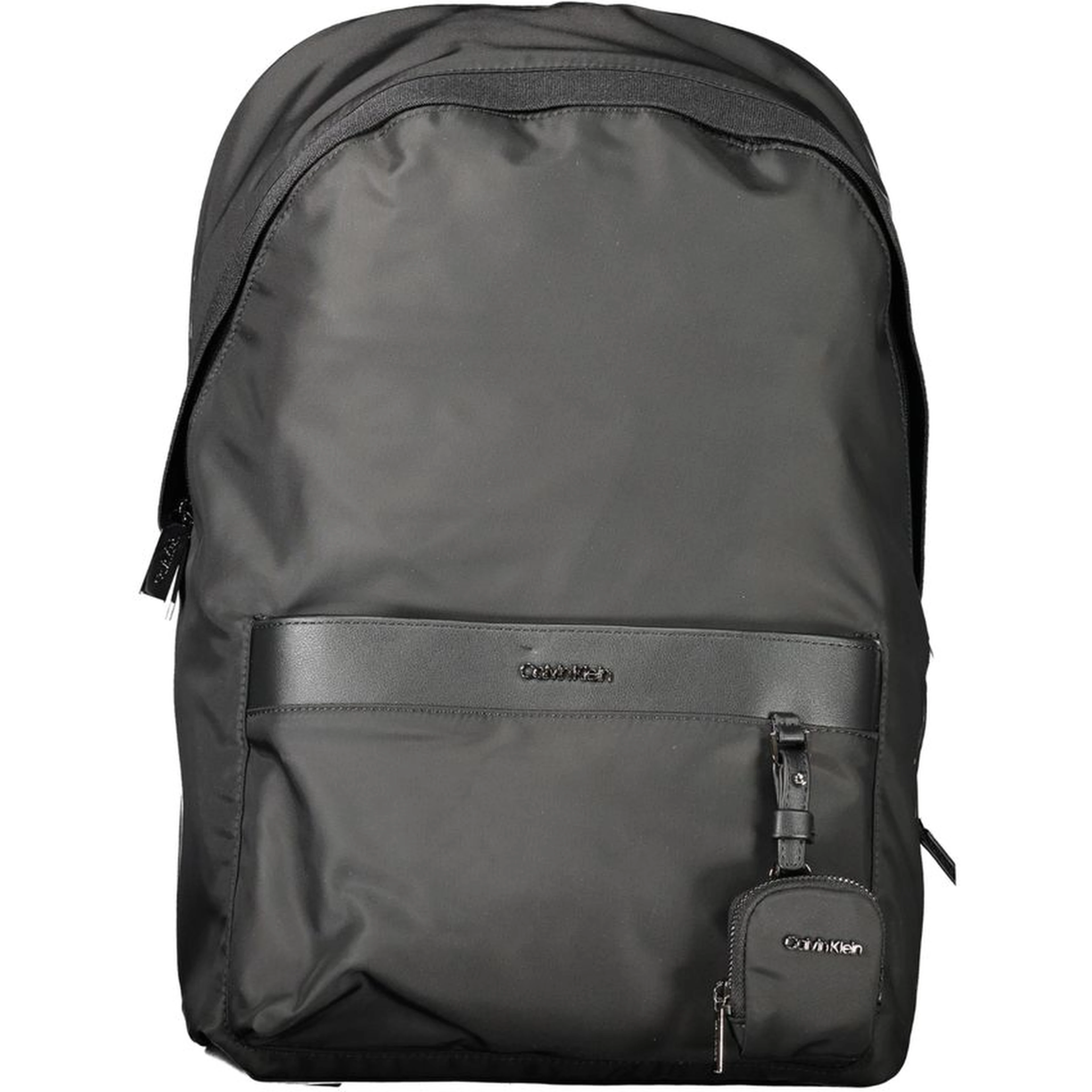 Black Polyester Backpack