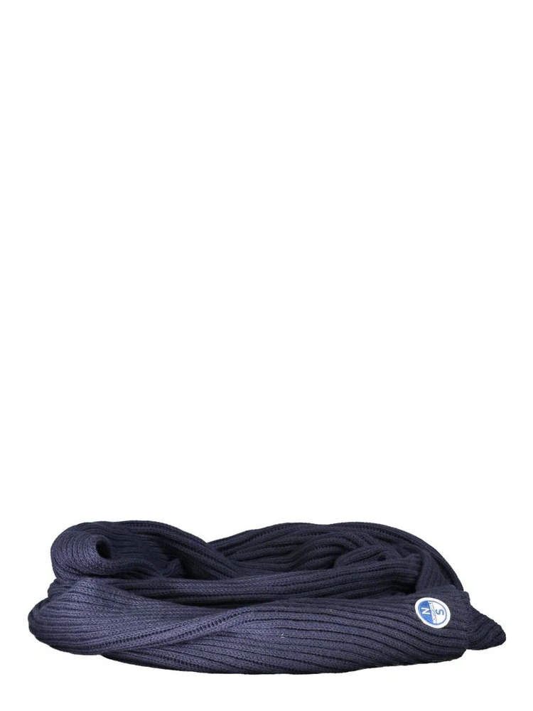 Blue Cotton Scarf