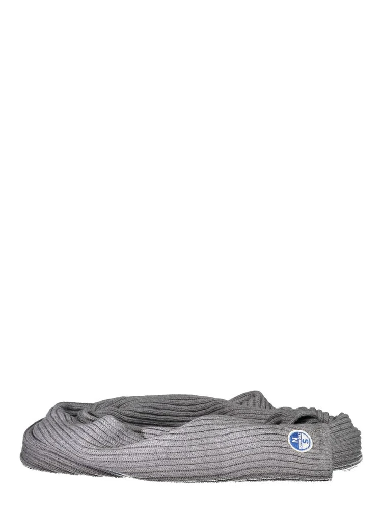 Gray Cotton Scarf