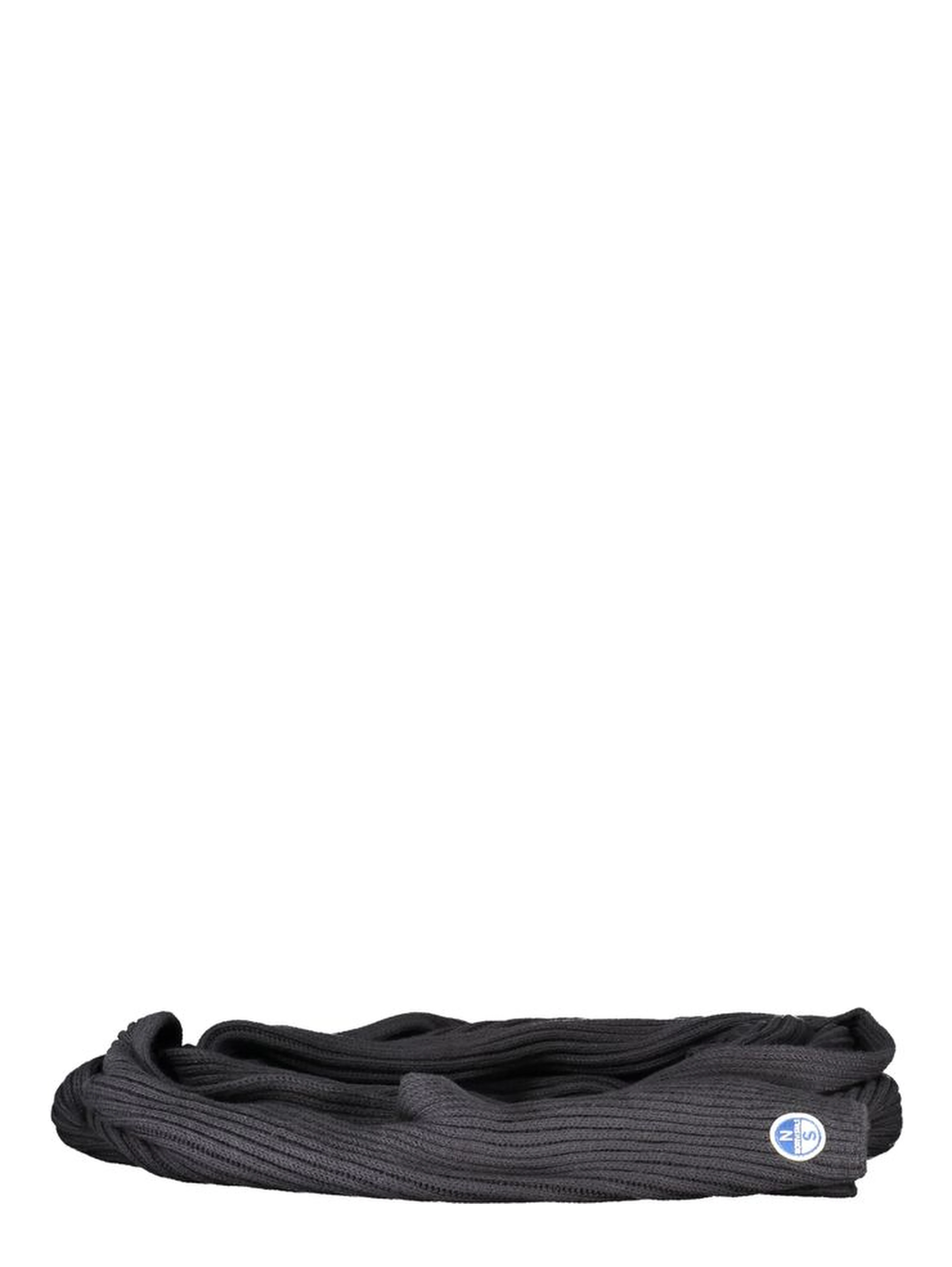 Black Cotton Scarf