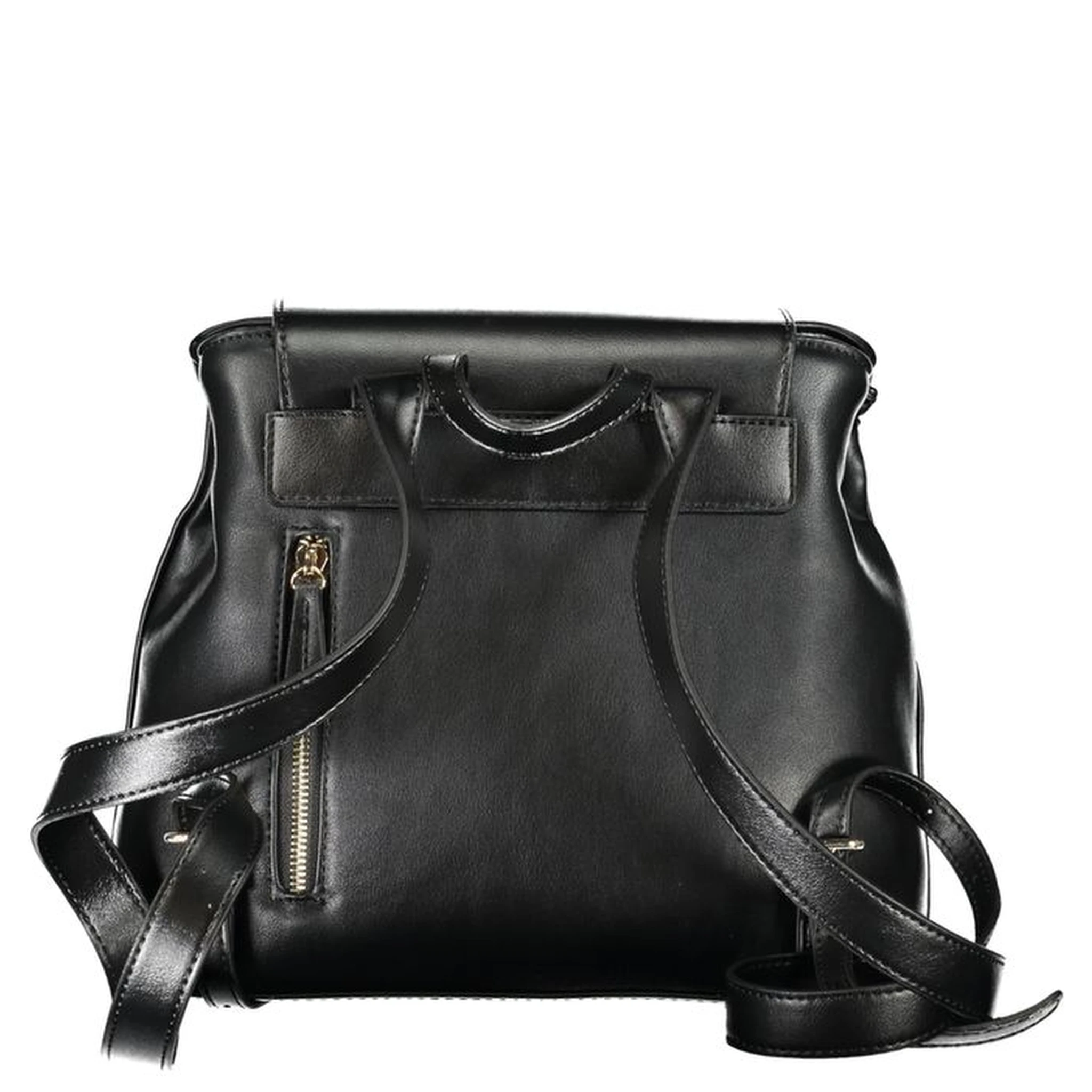 Black Polyethylene Backpack