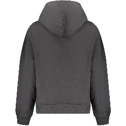 Black Cotton Women Sweater