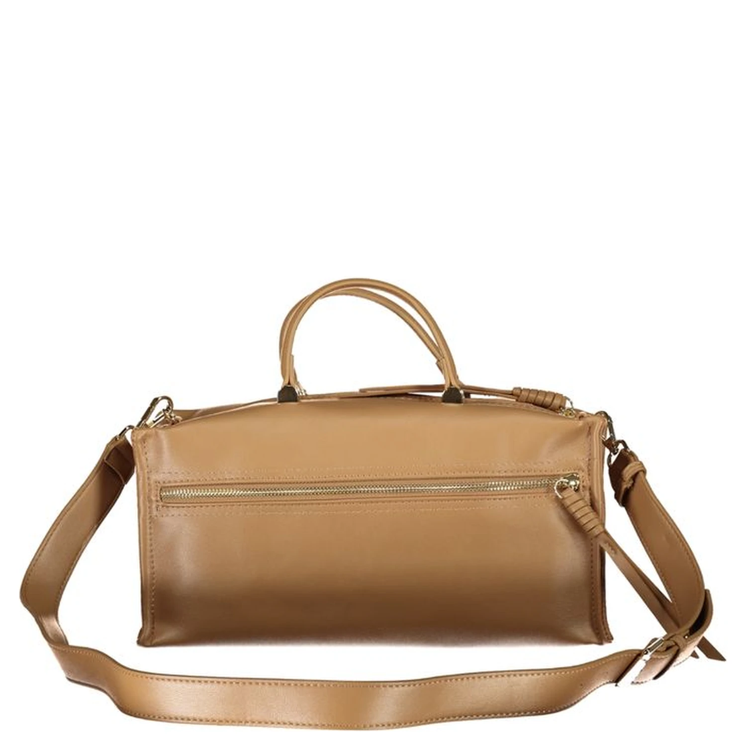 Beige Polyethylene Handbag