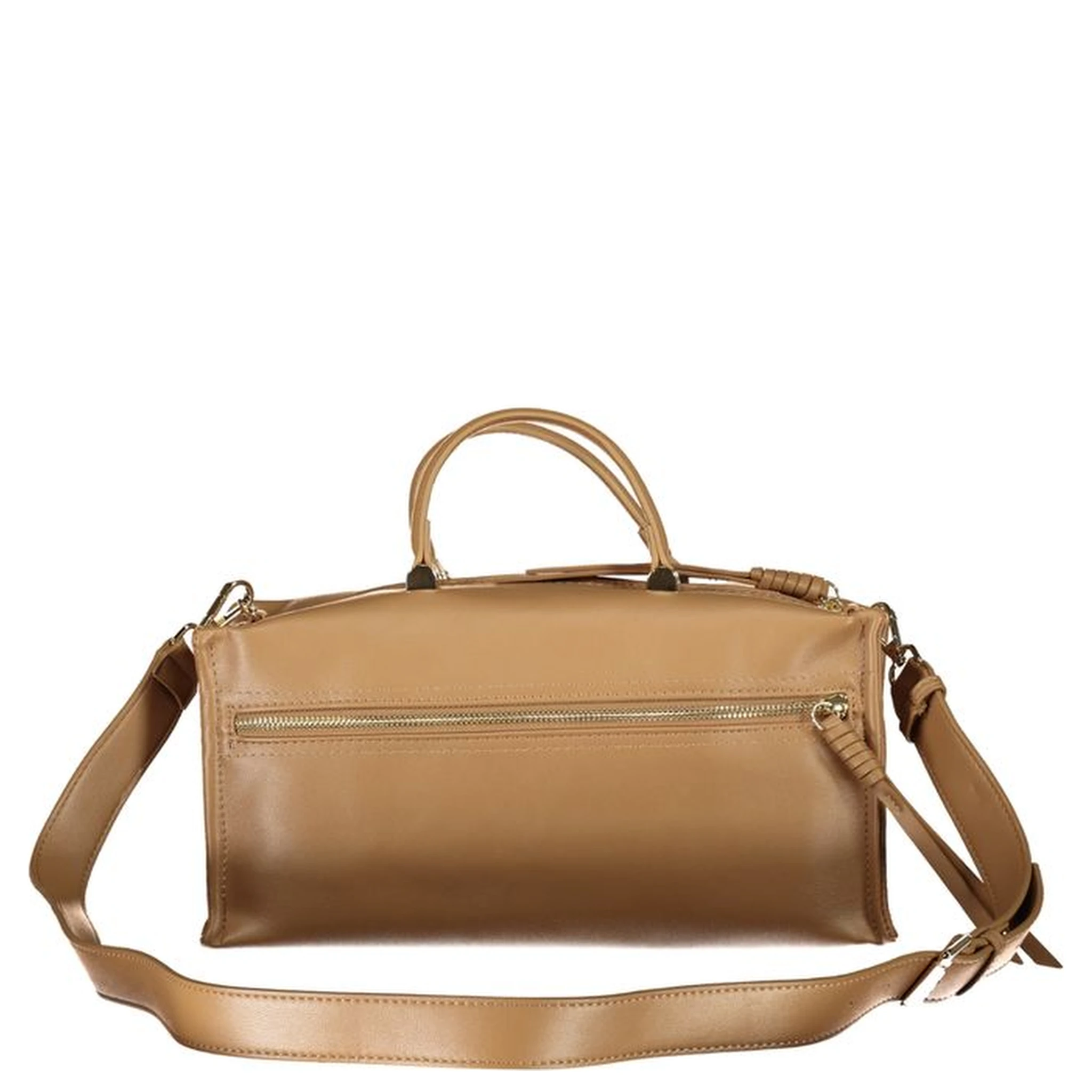 Beige Polyethylene Handbag