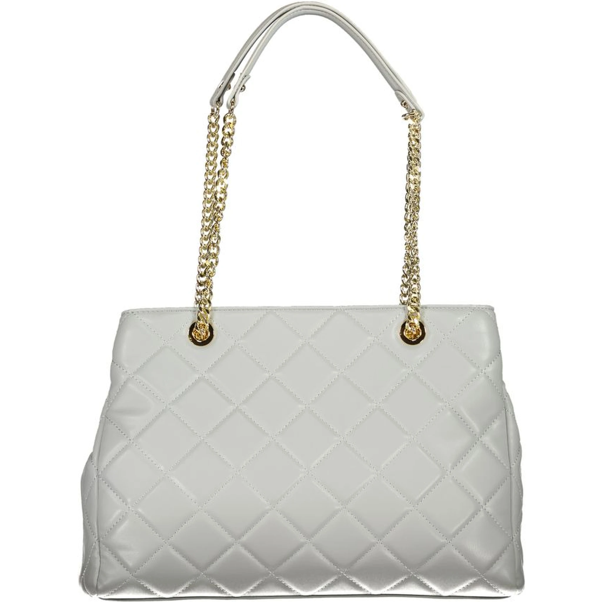 Gray Polyethylene Handbag