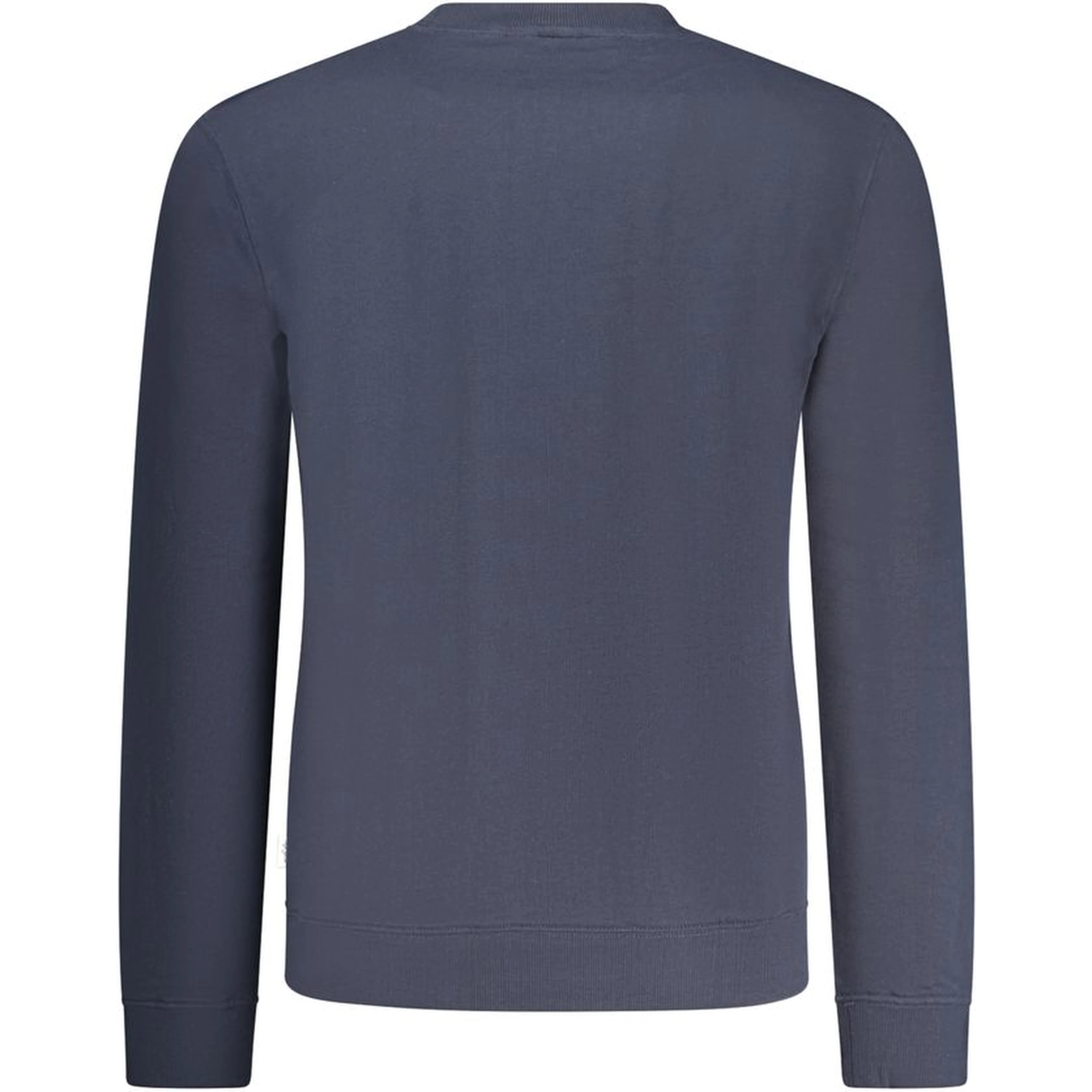 Blue Cotton Men Sweater
