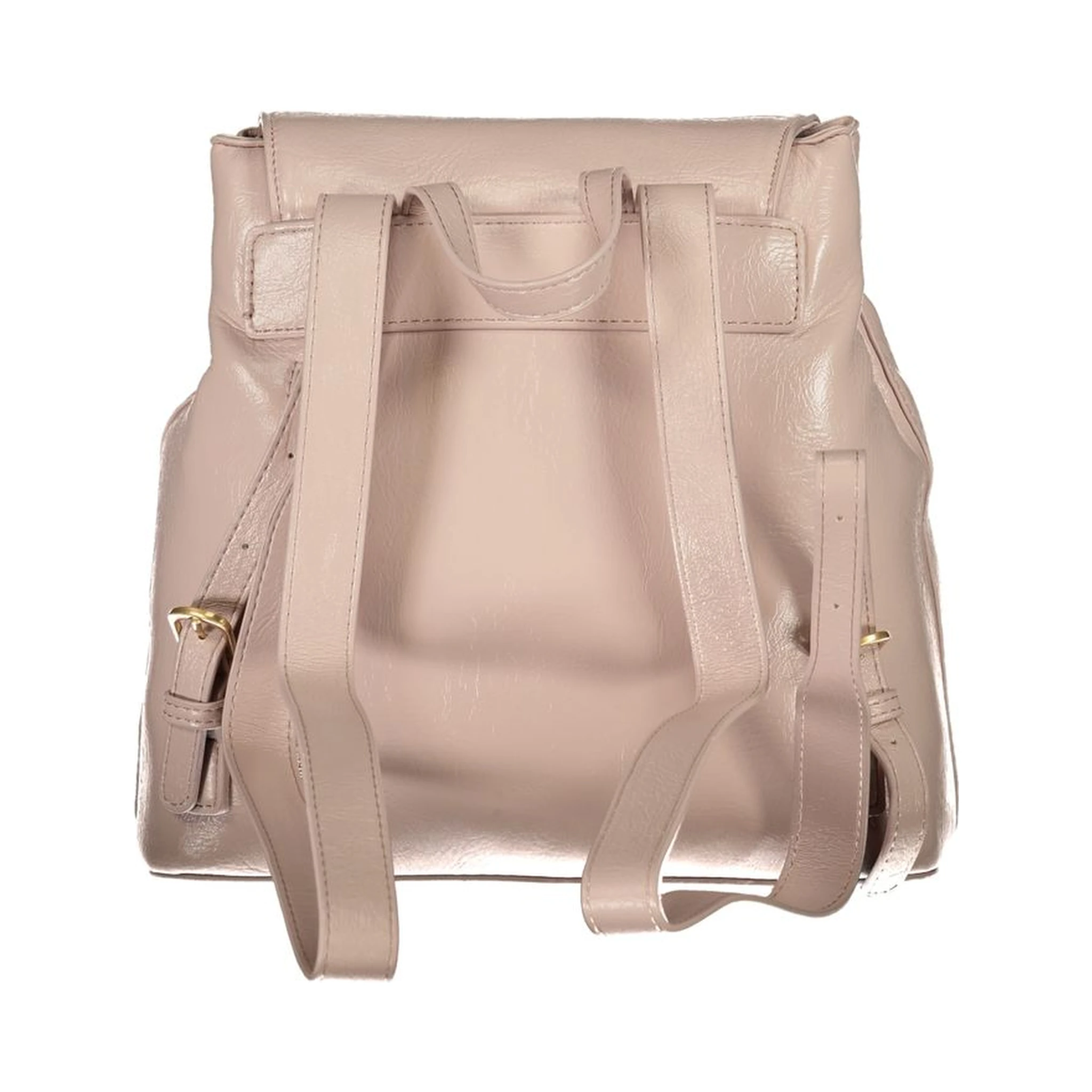 Pink Polyethylene Backpack