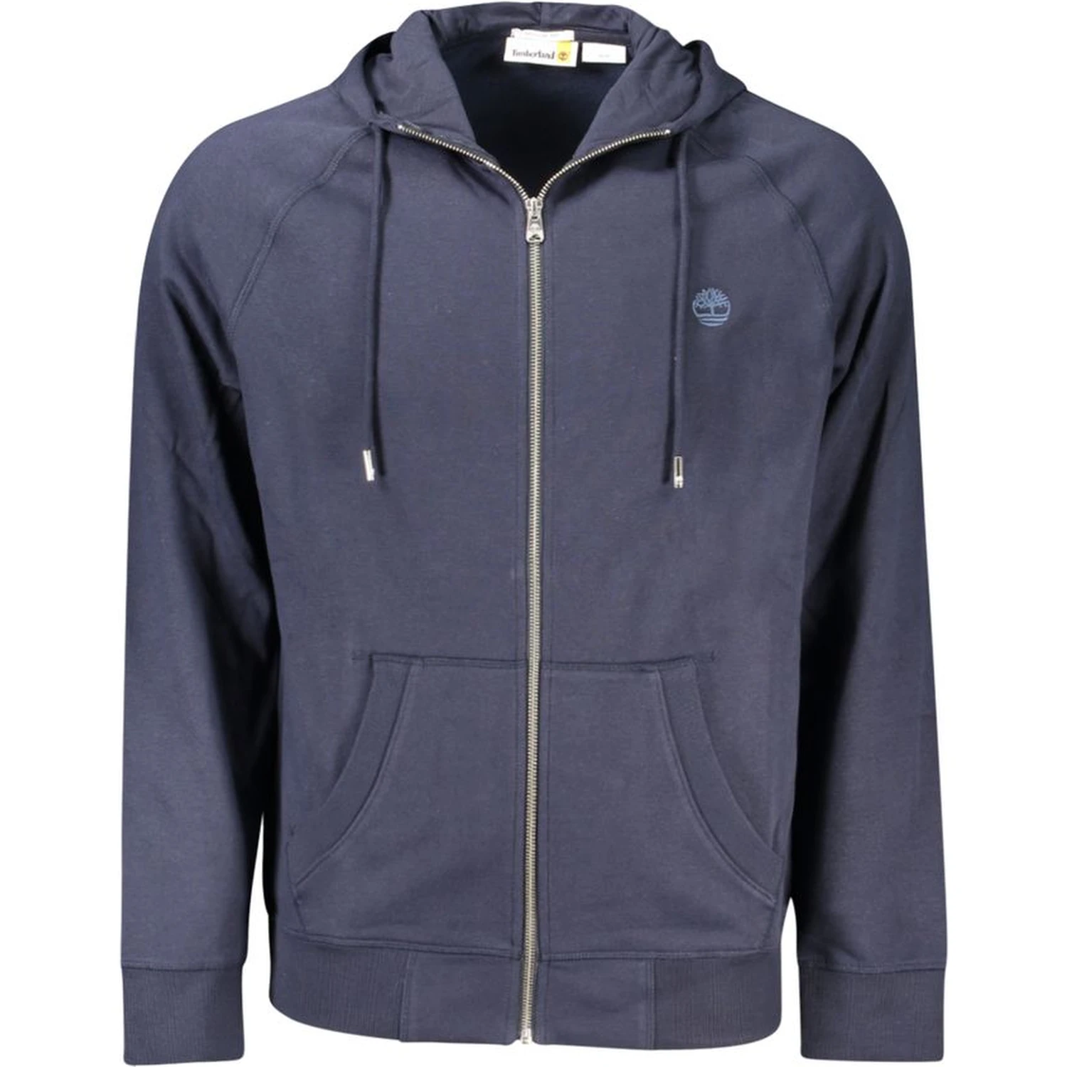Blue Cotton Men Sweater