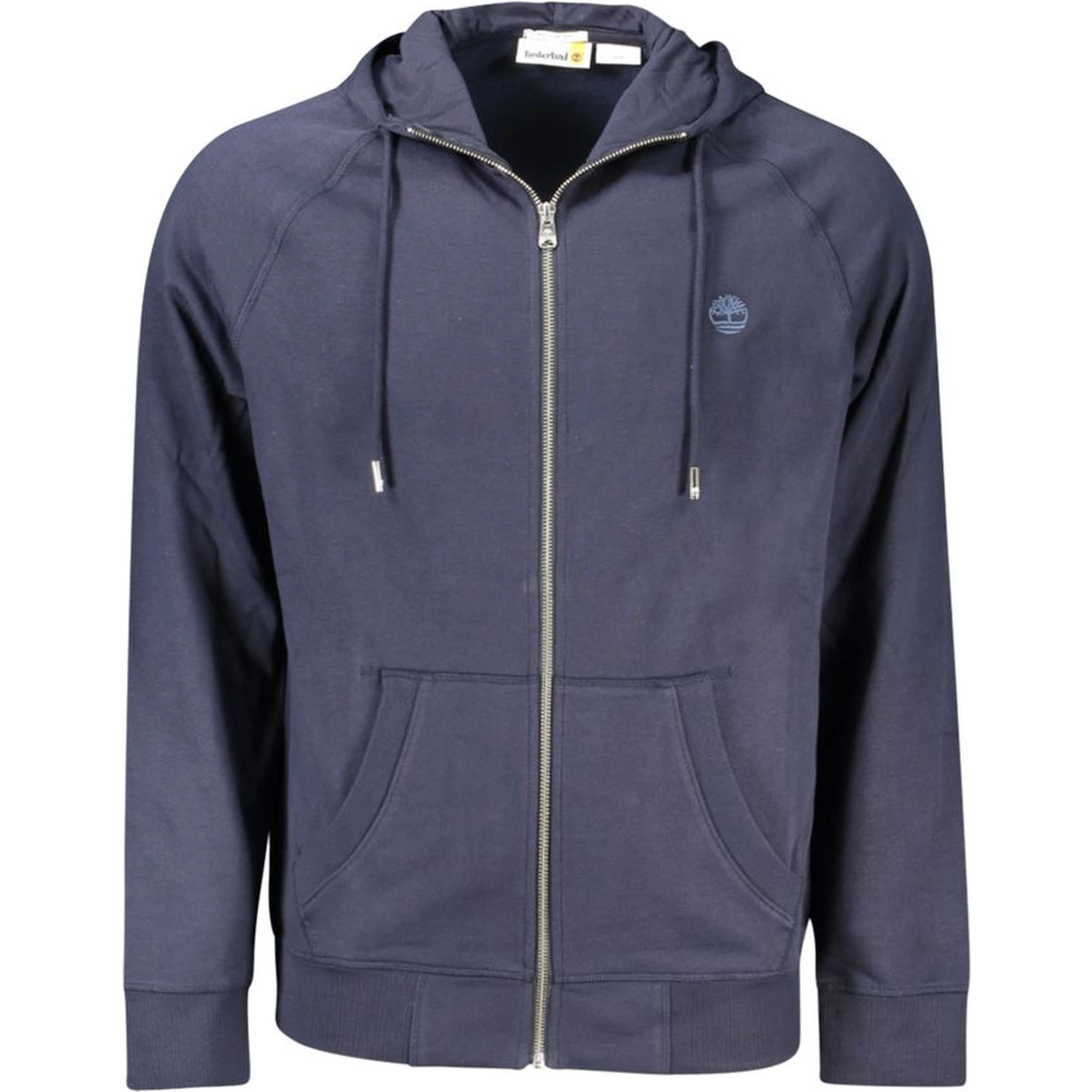 Blue Cotton Men Sweater