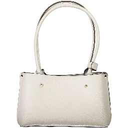 Gray Polyethylene Handbag