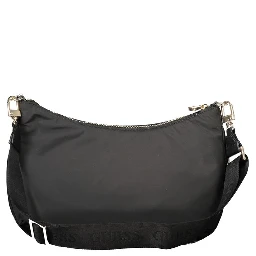 Black Polyester Handbag