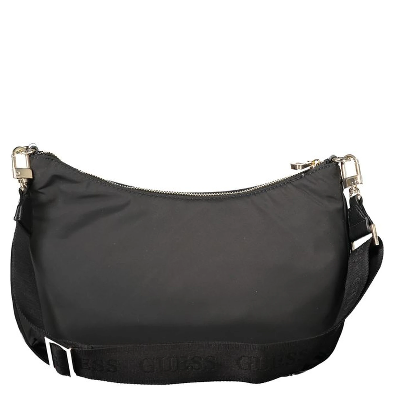 Black Polyester Handbag