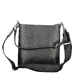 Black Polyester Handbag
