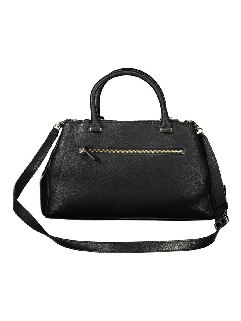 حقيبة يد من البولي إيثيلين الأسود