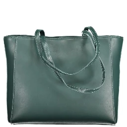 Verde Polyurethane Women Shoulder Bag