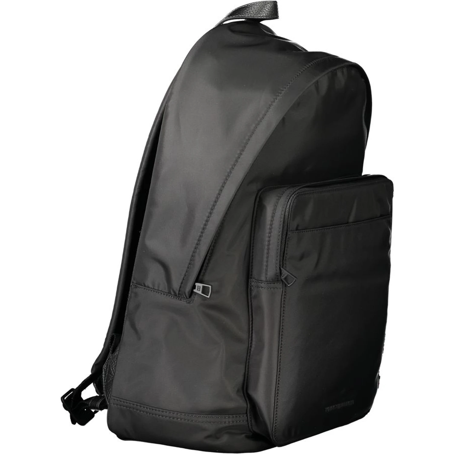Black Polyester Backpack