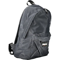 Blue Polyester Backpack