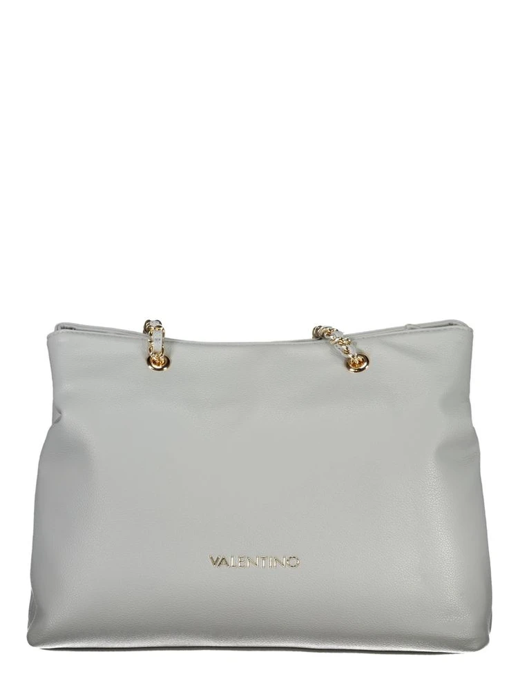 Grigio Polyurethane Women Shoulder Bag