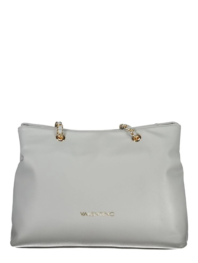 Grigio Polyurethane Women Shoulder Bag