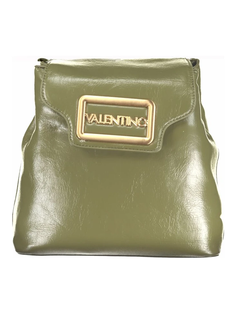 Green Polyethylene Backpack