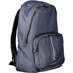 Blue Polyethylene Backpack