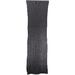 Black Cotton Scarf