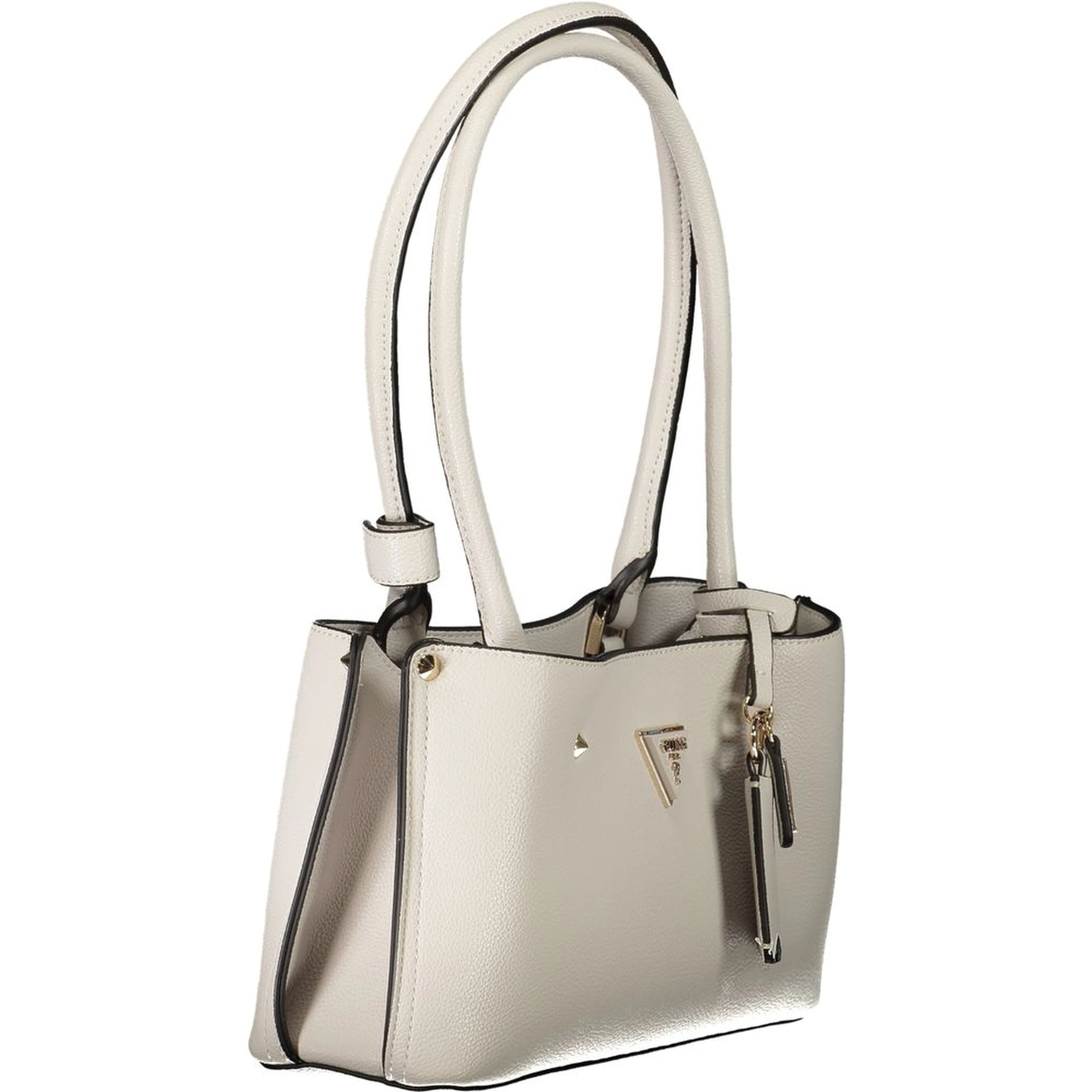 Gray Polyethylene Handbag