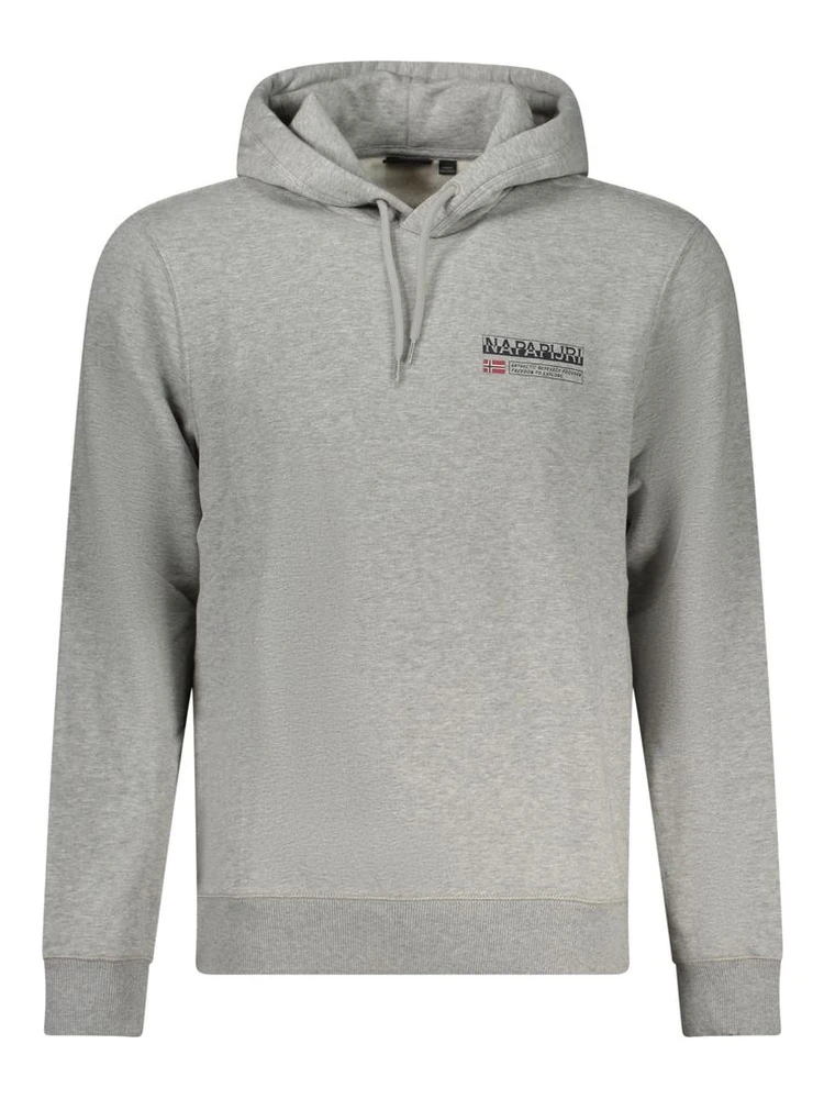 Gray Cotton Men Sweater