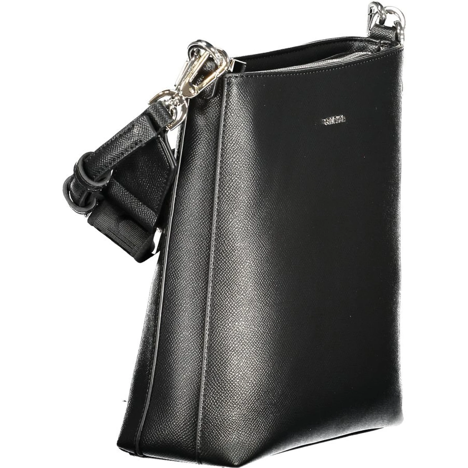 Black Polyester Handbag