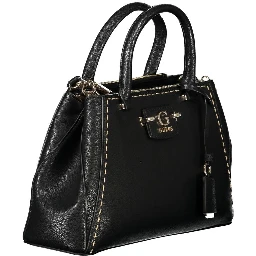 حقيبة يد من البولي إيثيلين الأسود