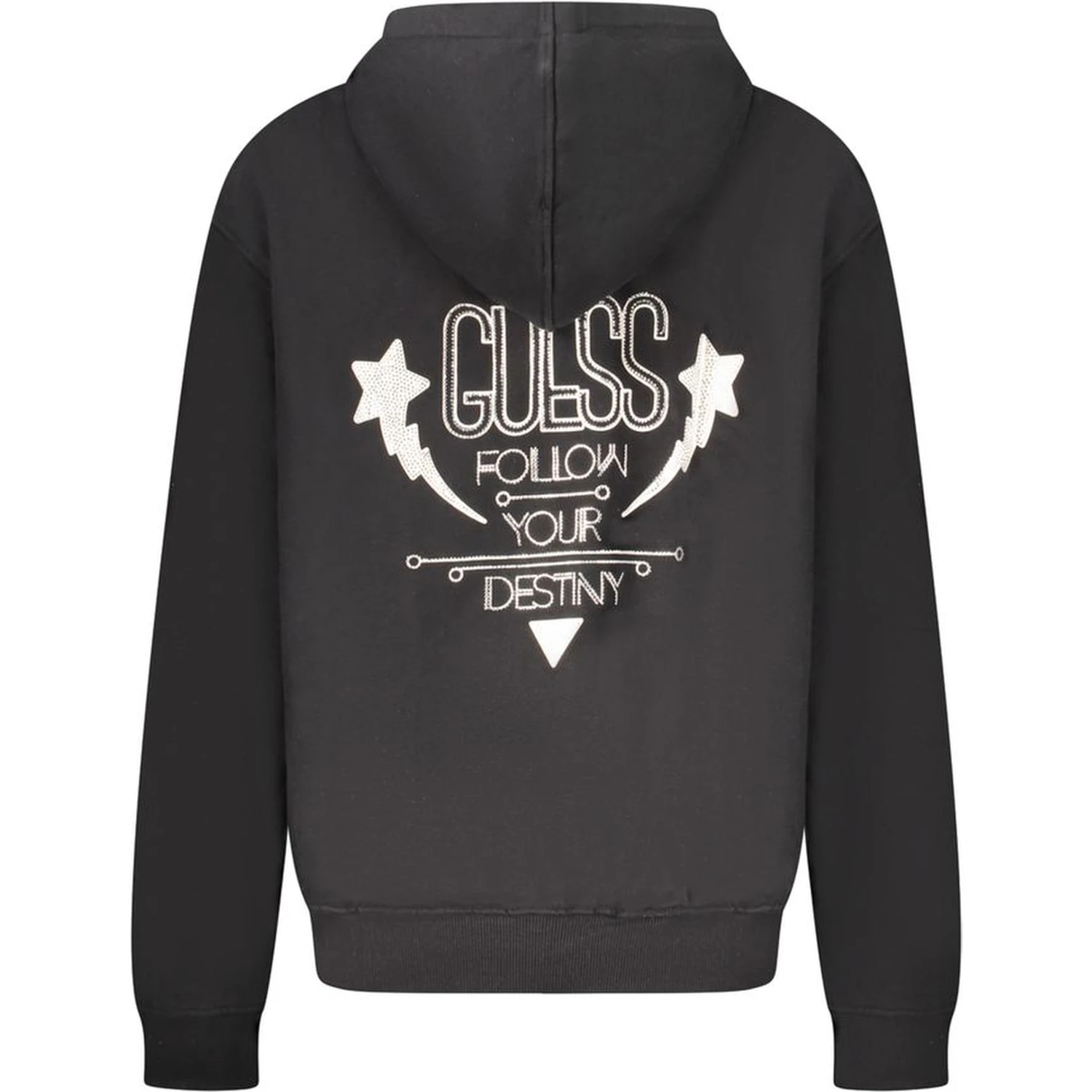Black Cotton Women Sweater