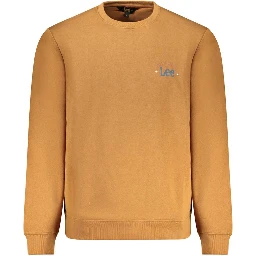 Brown Cotton Men Sweater