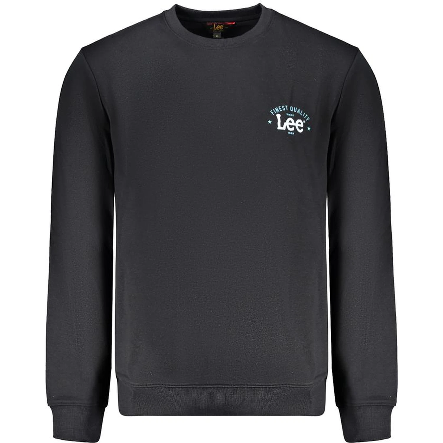 Black Cotton Men Sweater