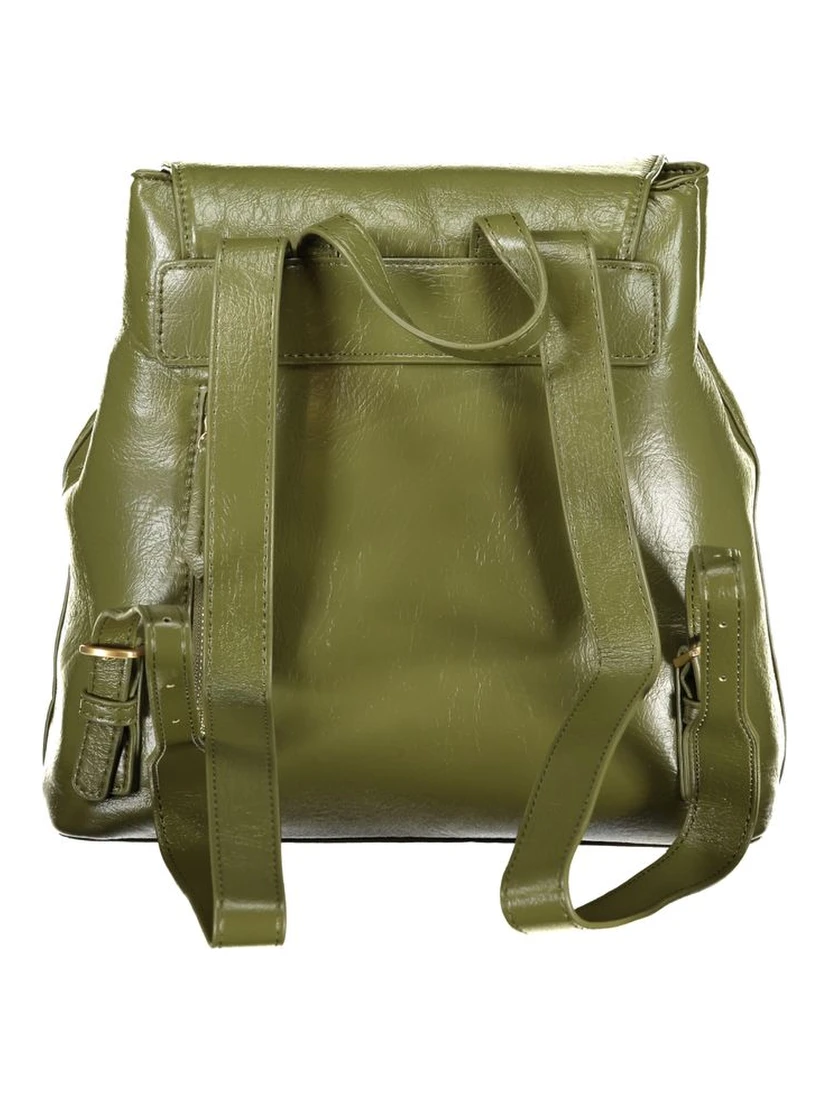 Green Polyethylene Backpack