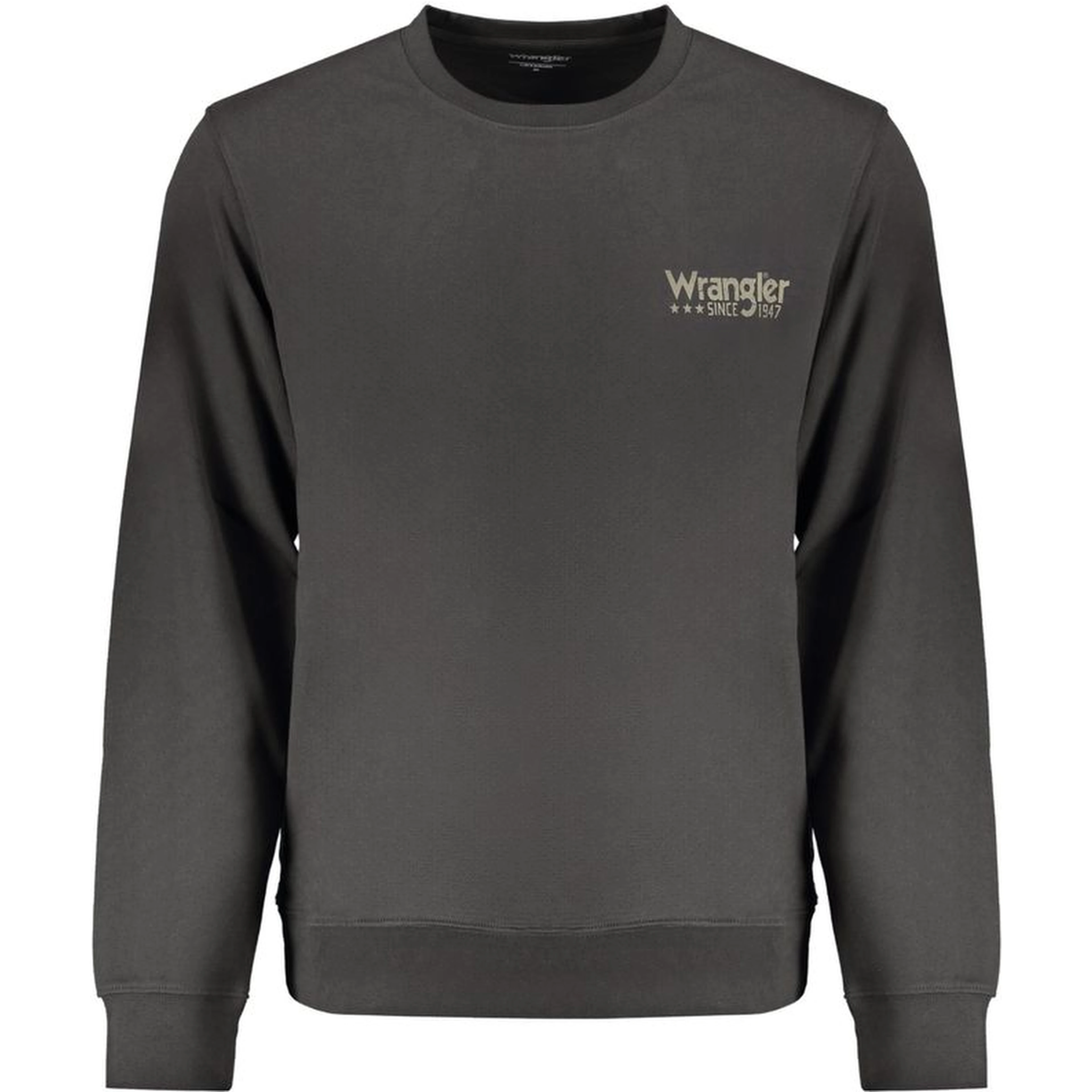 Black Cotton Men Sweater