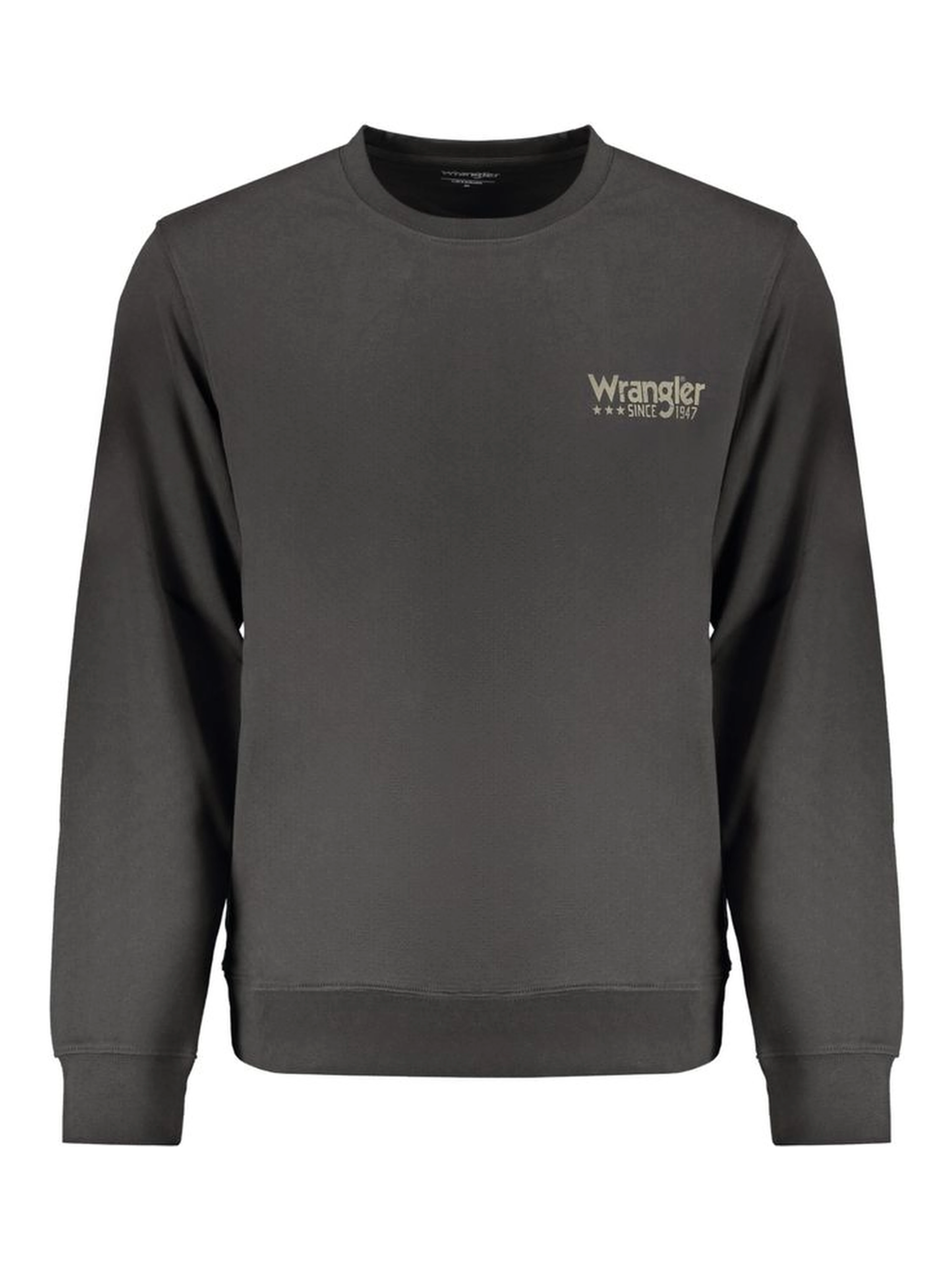 Black Cotton Men Sweater