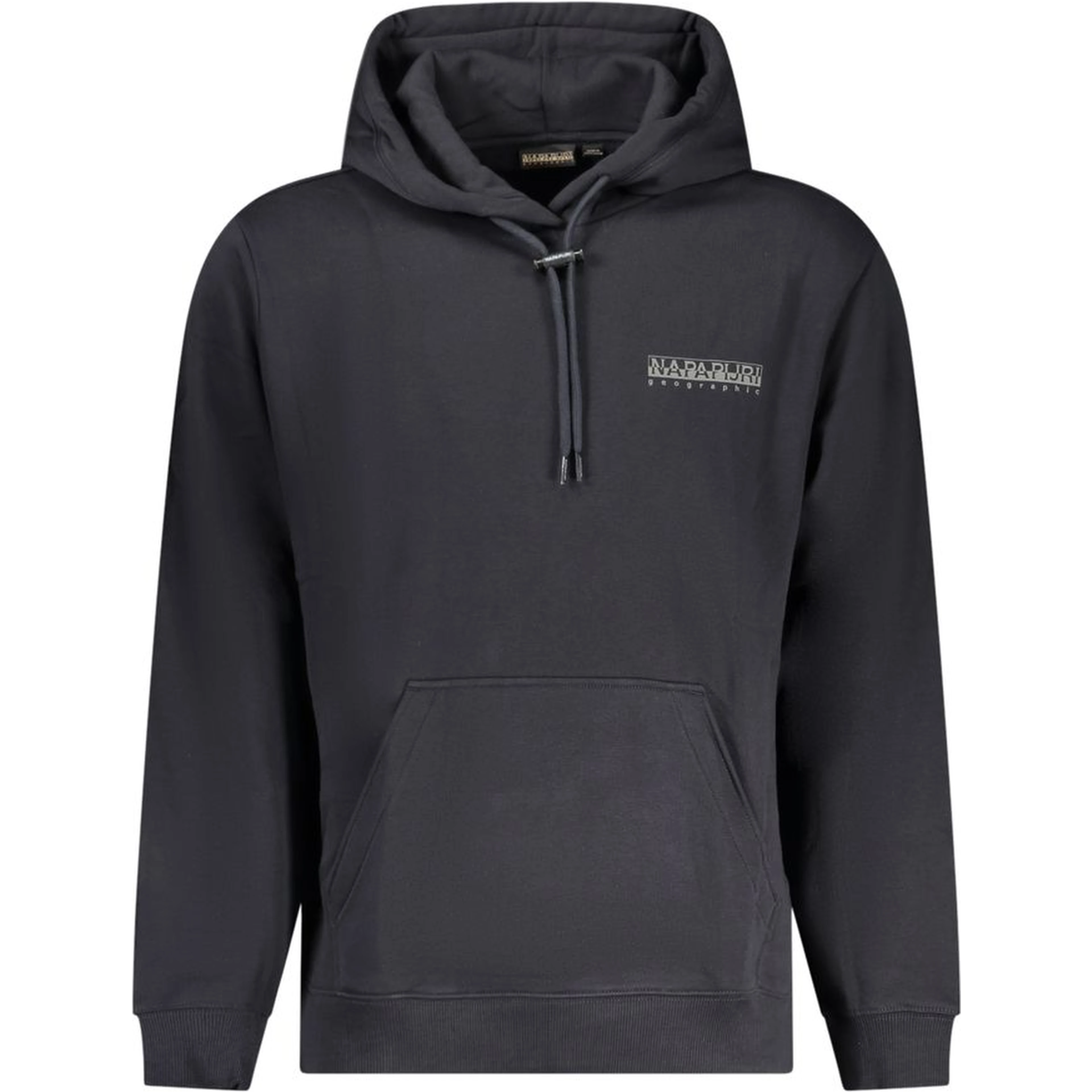 Black Cotton Men Sweater