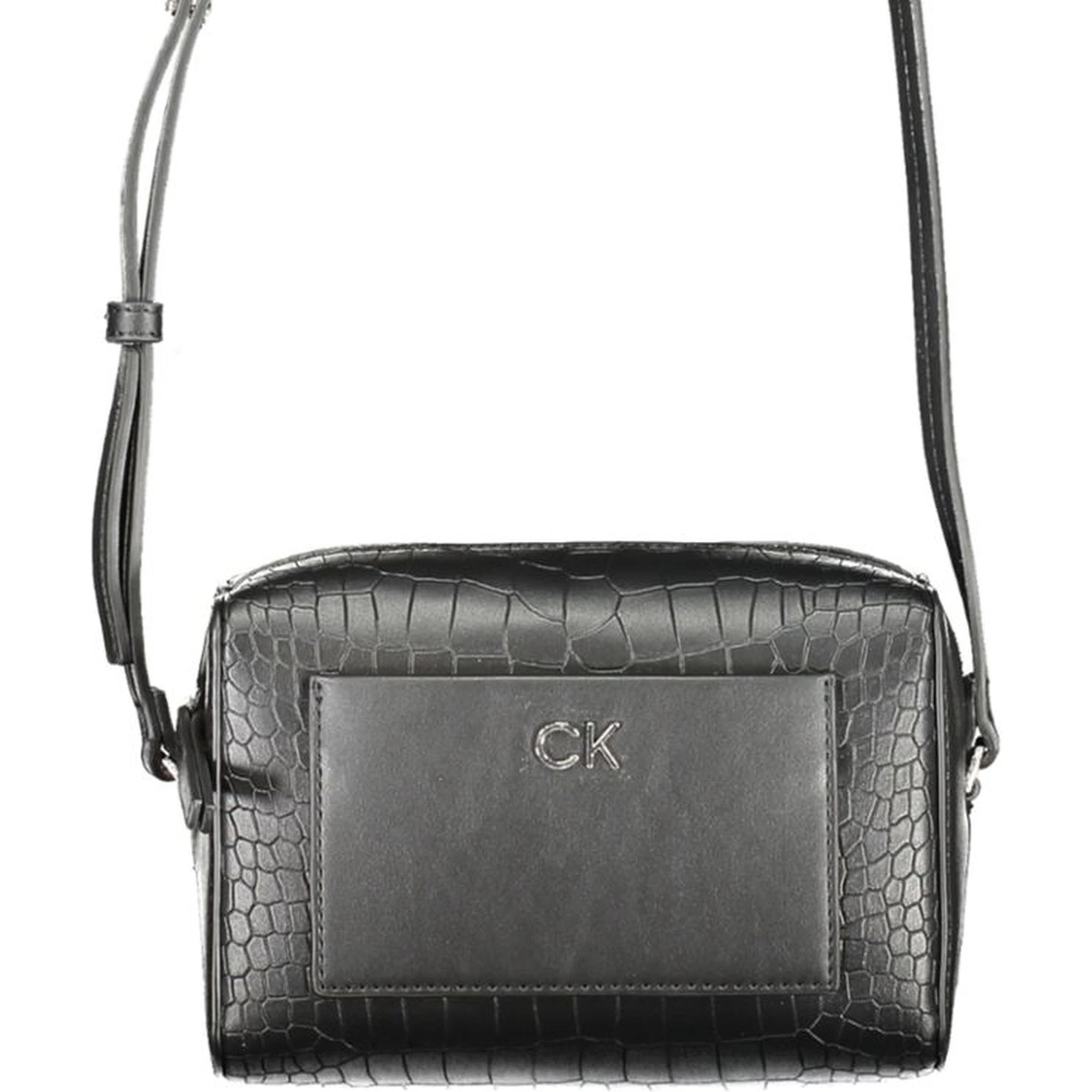 Black Polyester Handbag
