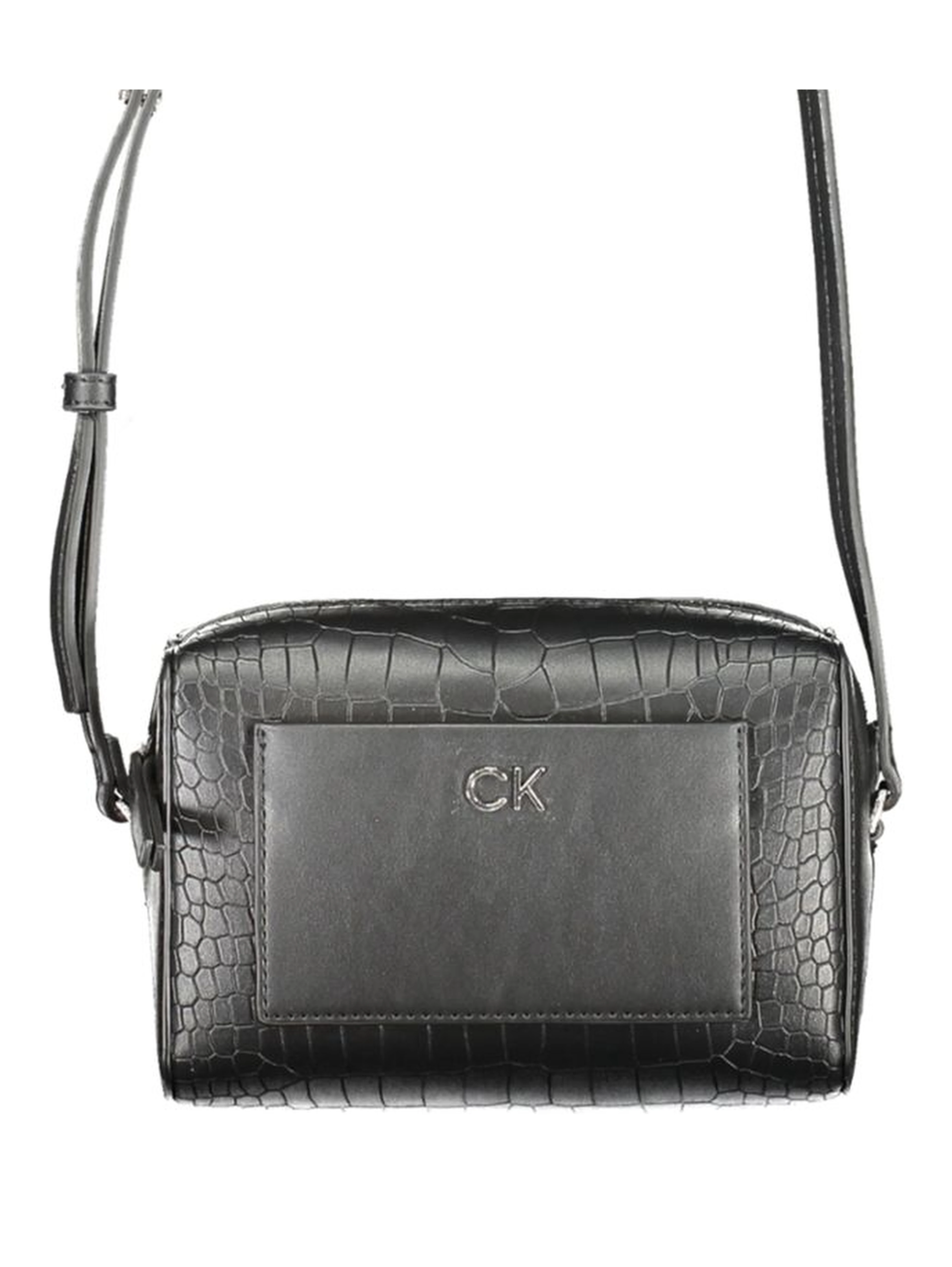 Black Polyester Handbag