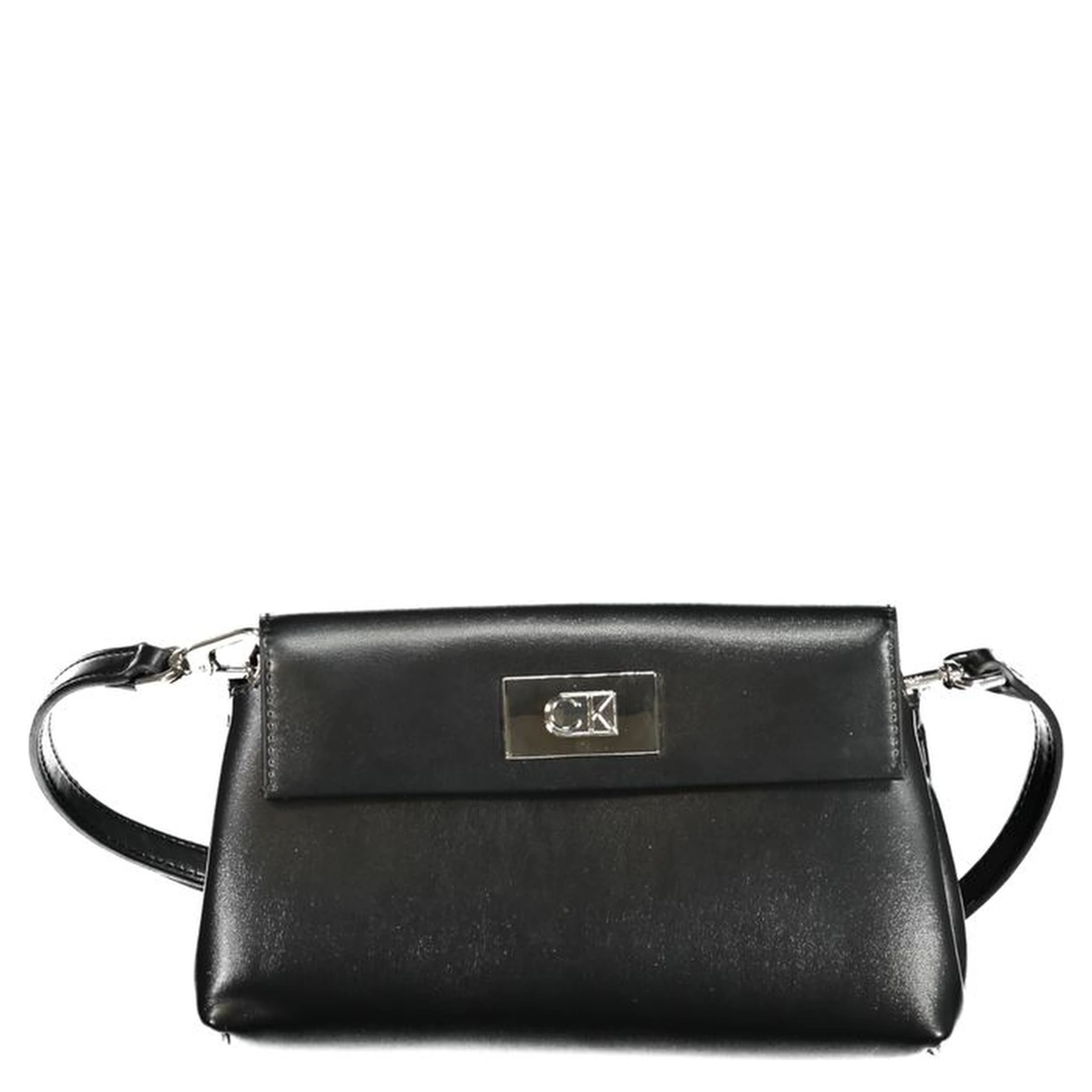 Black Polyester Handbag