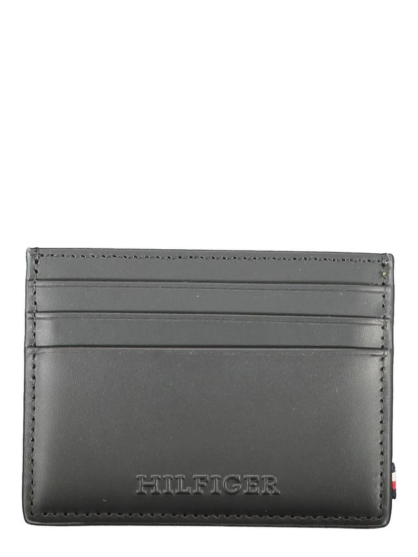 Black Leather Men Wallet