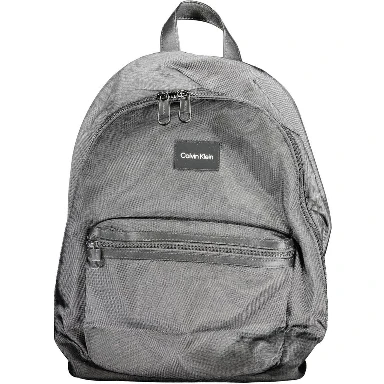 Black Polyester Backpack