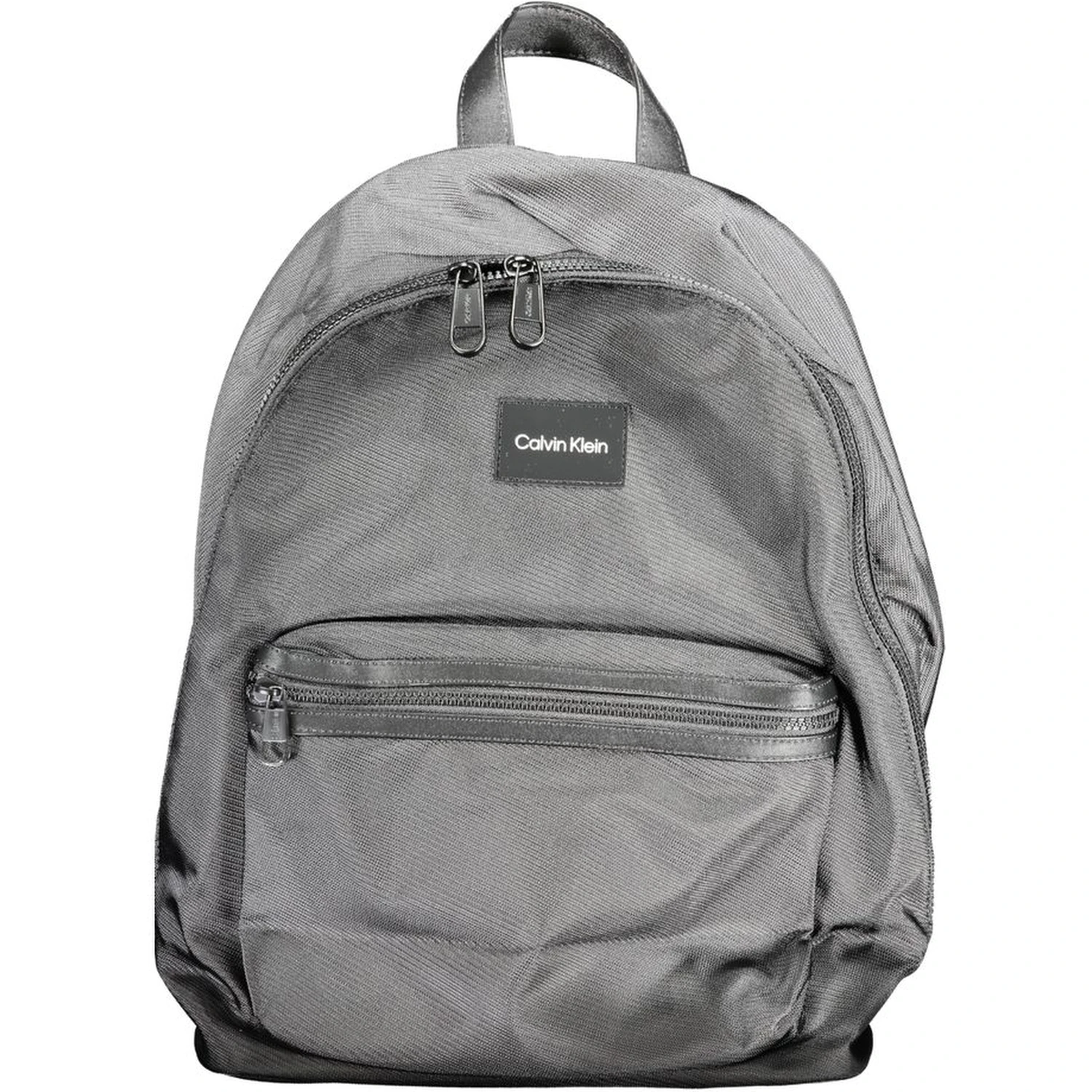 Black Polyester Backpack