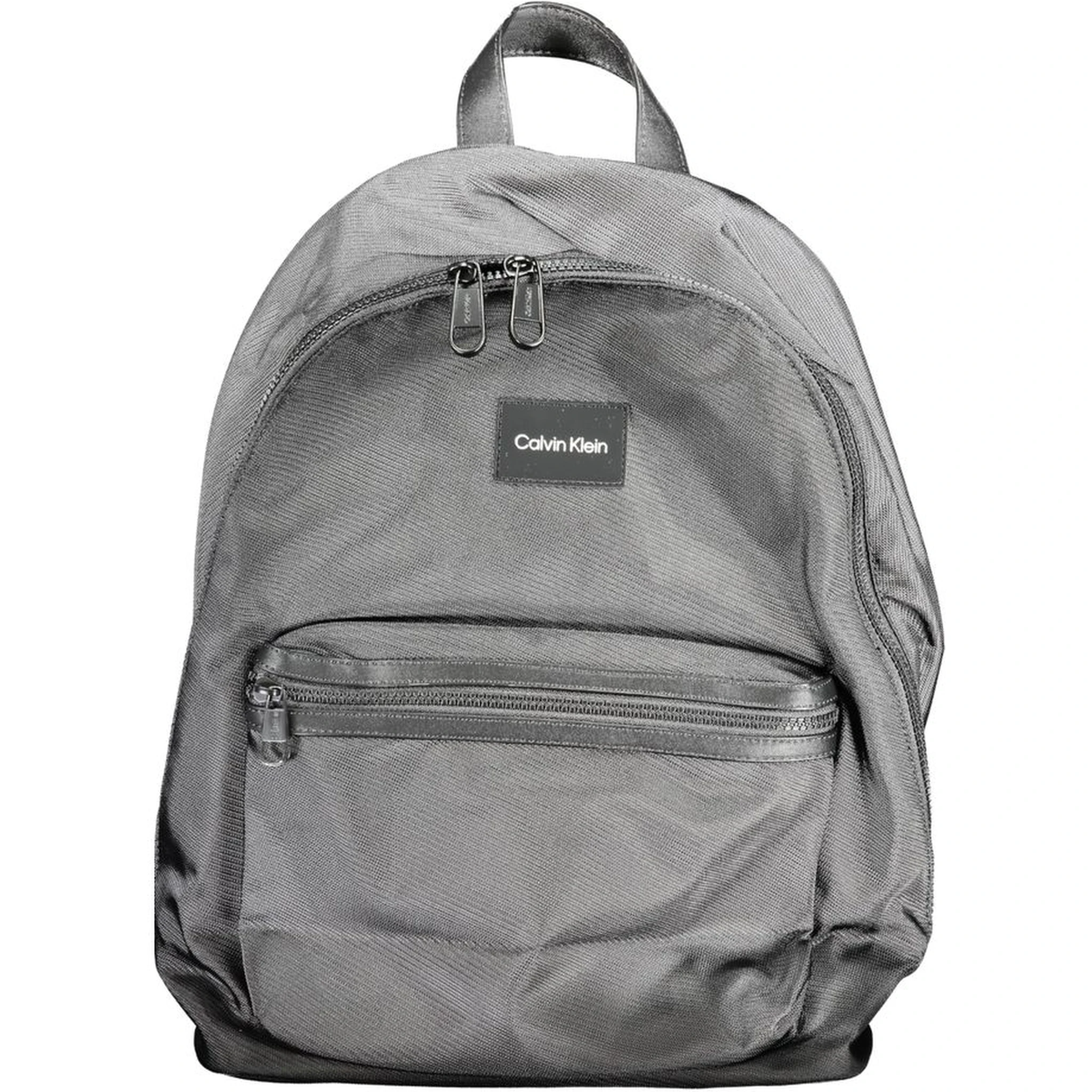 حقيبة ظهر سوداء من البوليستر