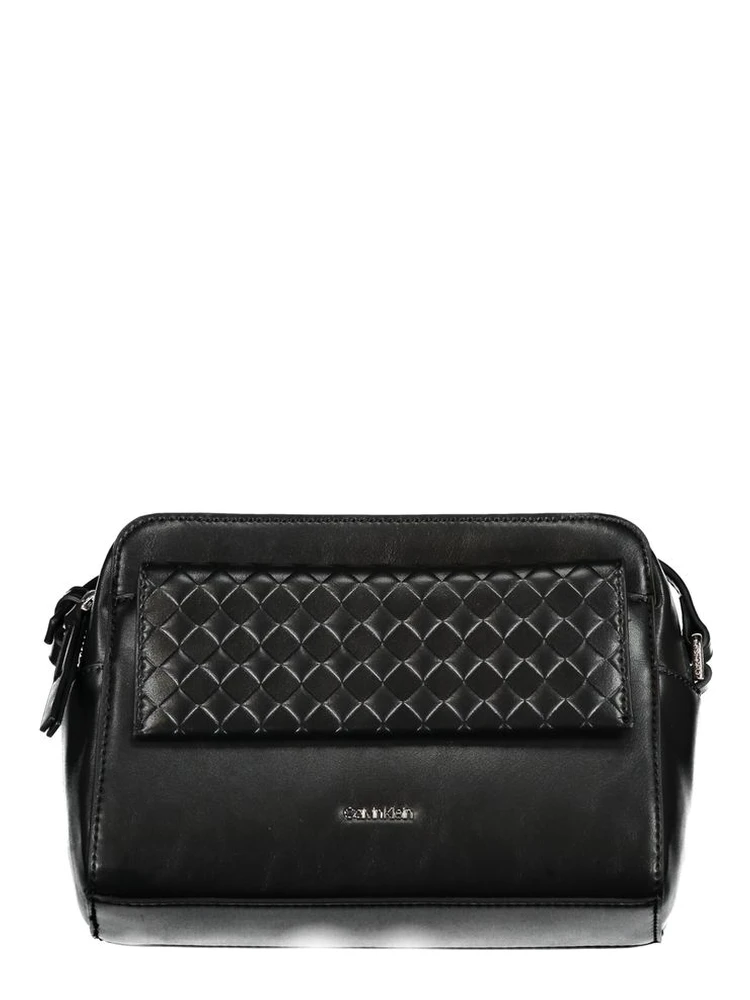 Black Polyester Handbag